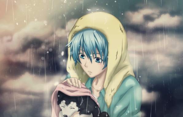 anime paren dozhd schenok