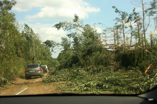 Ураган в Сосново