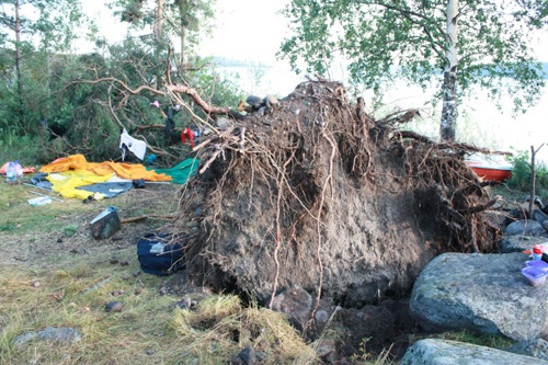 Ураган в Сосново
